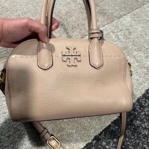 Tory Burch Beige Leather Satchel